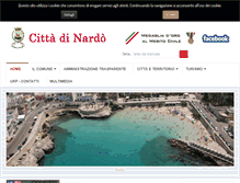 Tablet Screenshot of comune.nardo.le.it